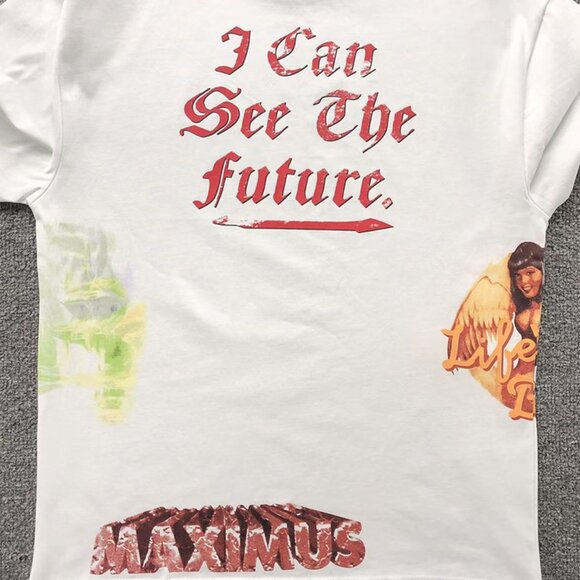 Travis Scott Utopia Circus Maximus See The Future Tee White - Picture 8 of 11